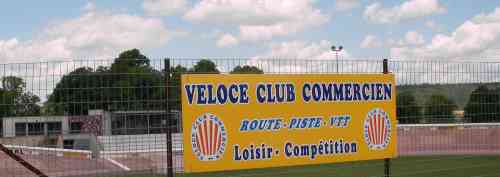 Le v�lodrome de Commercy Veloce club Commercien